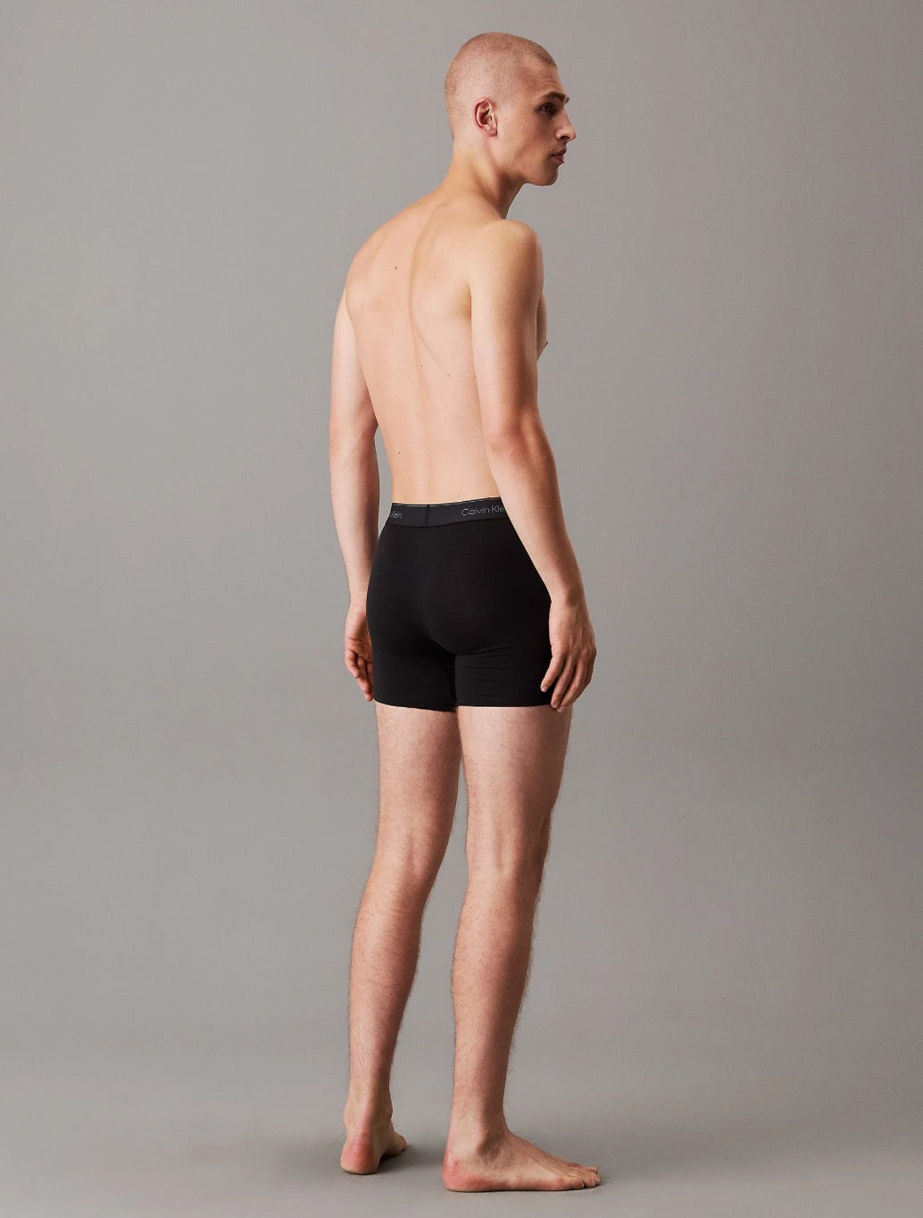 Calvin Klein - 3 Pack Boxer Briefs - Black/Blue/Light Blue