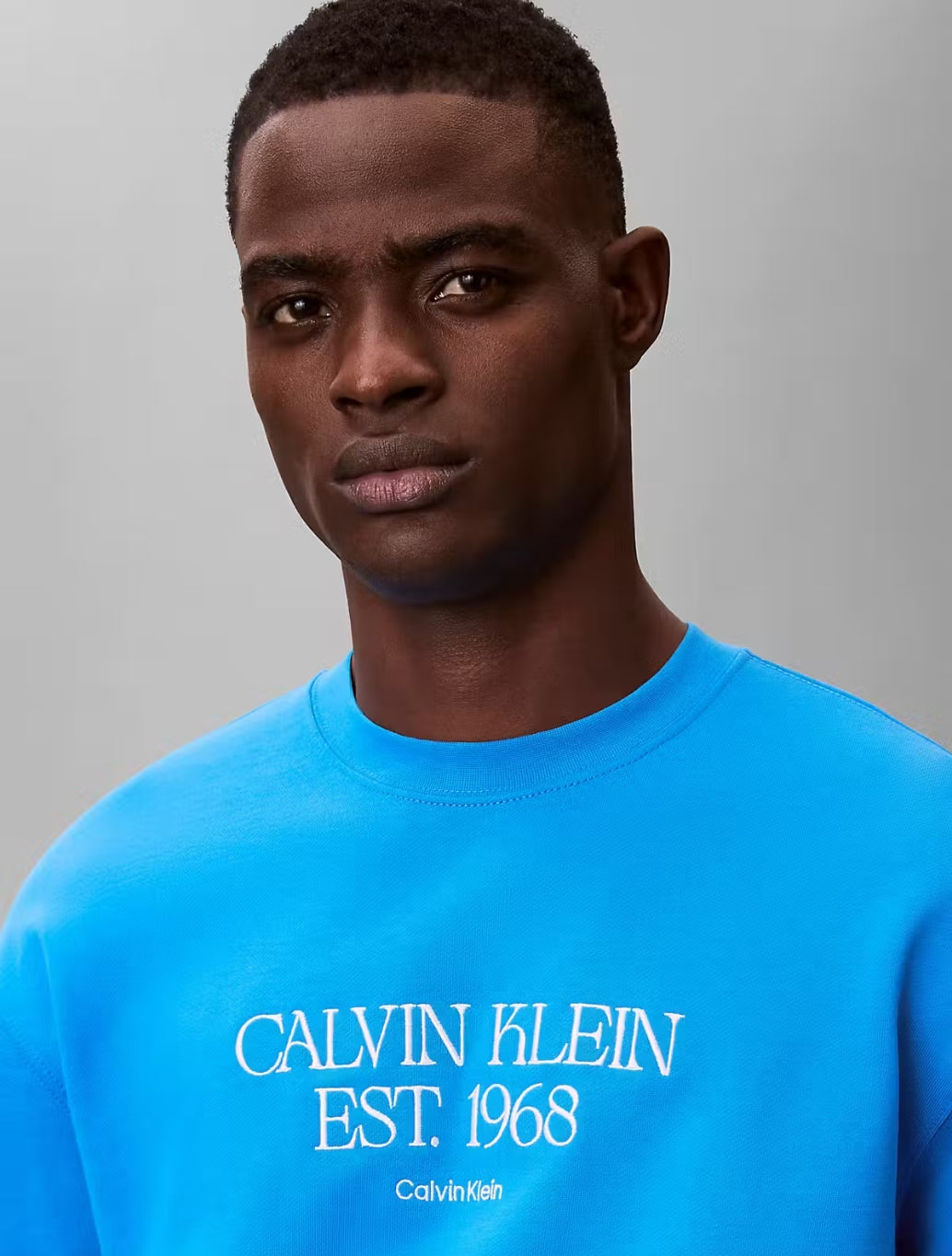 Calvin Klein 1968 NYC Graphic Sweatshirt in Blue