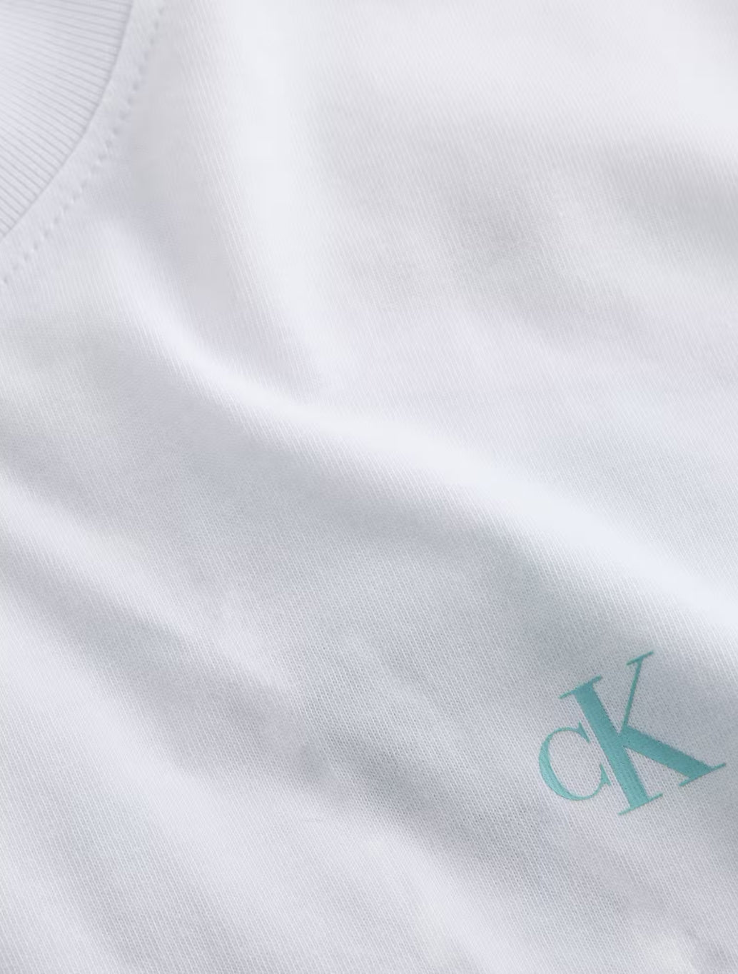 Calvin Klein - Painted Back Print T-Shirt - White