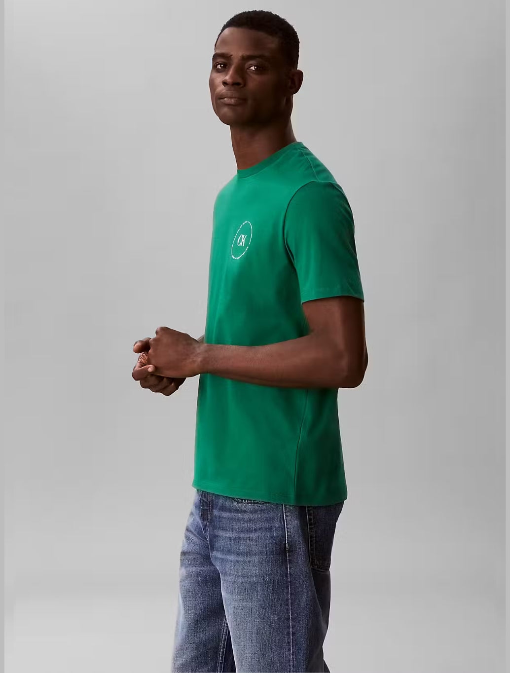 Calvin Klein - Circle Graphic T-Shirt - Green