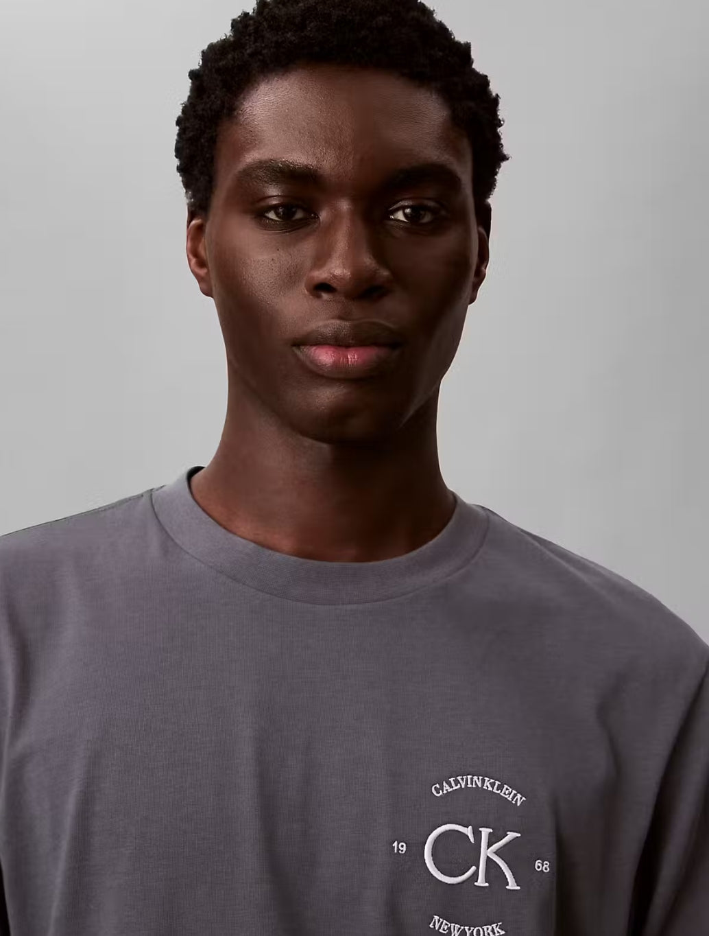 Calvin Klein CK Back Print T-Shirt - Denim Dark