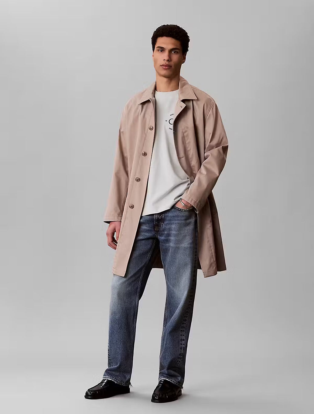 Calvin Klein CK Back Print T-Shirt - Mint