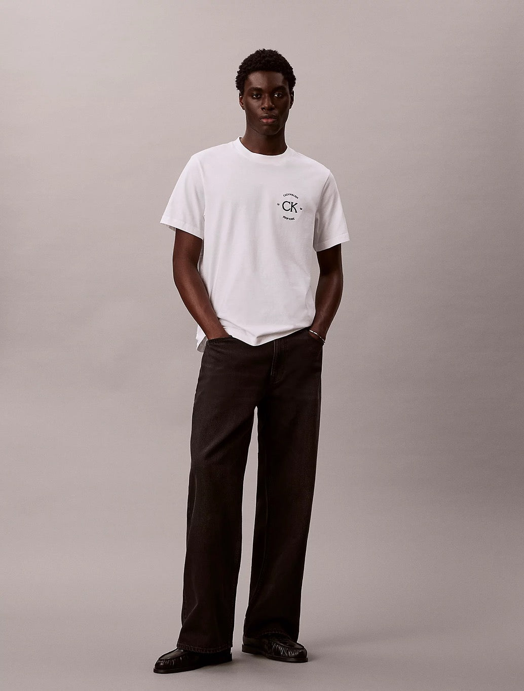 Calvin Klein CK Back Print T-Shirt - White