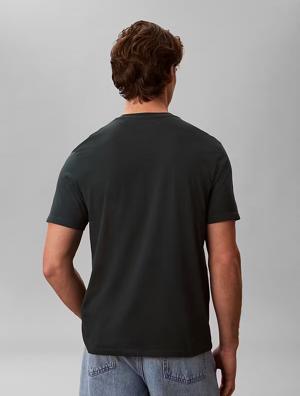 Calvin Klein Monogram Logo T-Shirt - Dark Green