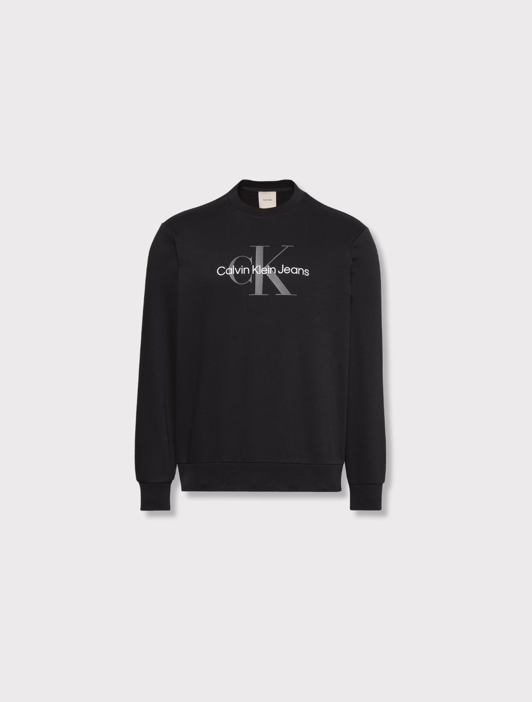 Calvin Klein - Monogram Logo Sweatshirt - Black