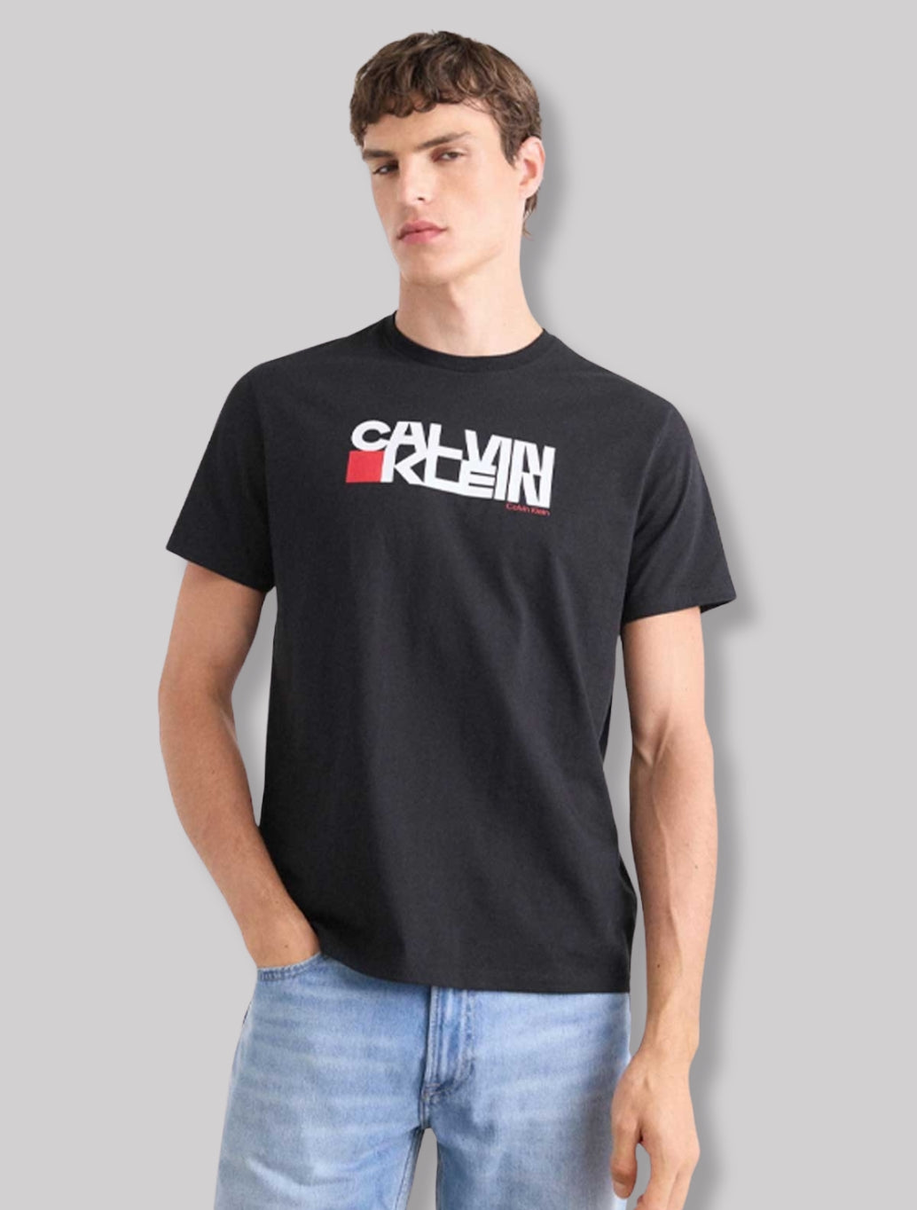 Calvin Klein Logo Graphic T-Shirt Mens Style Replay Menswear