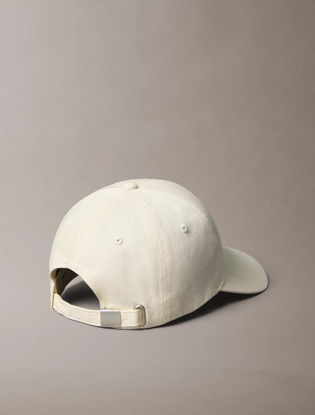 Calvin Klein Twill Logo Cap in Cream