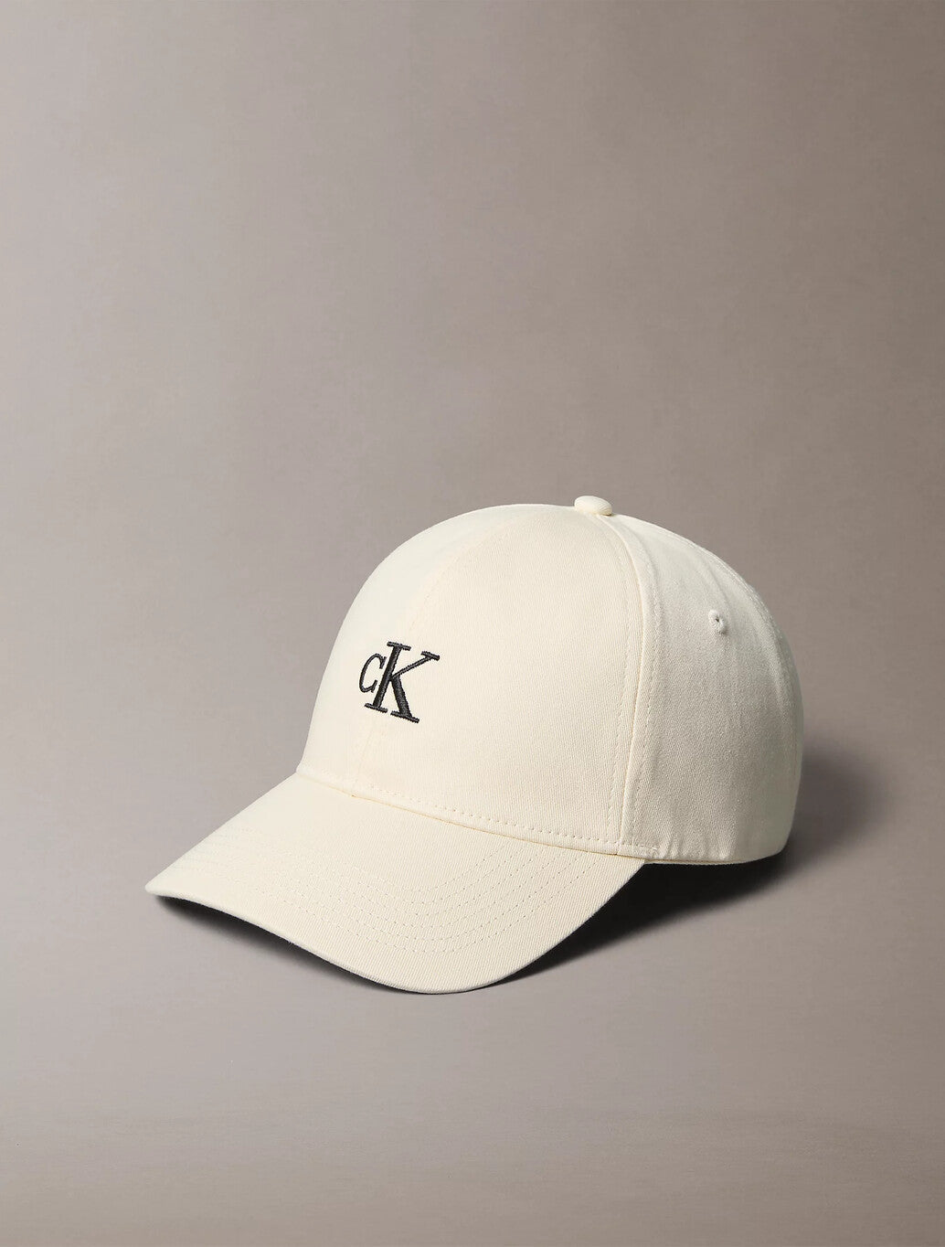 Calvin Klein Twill Logo Cap in Cream