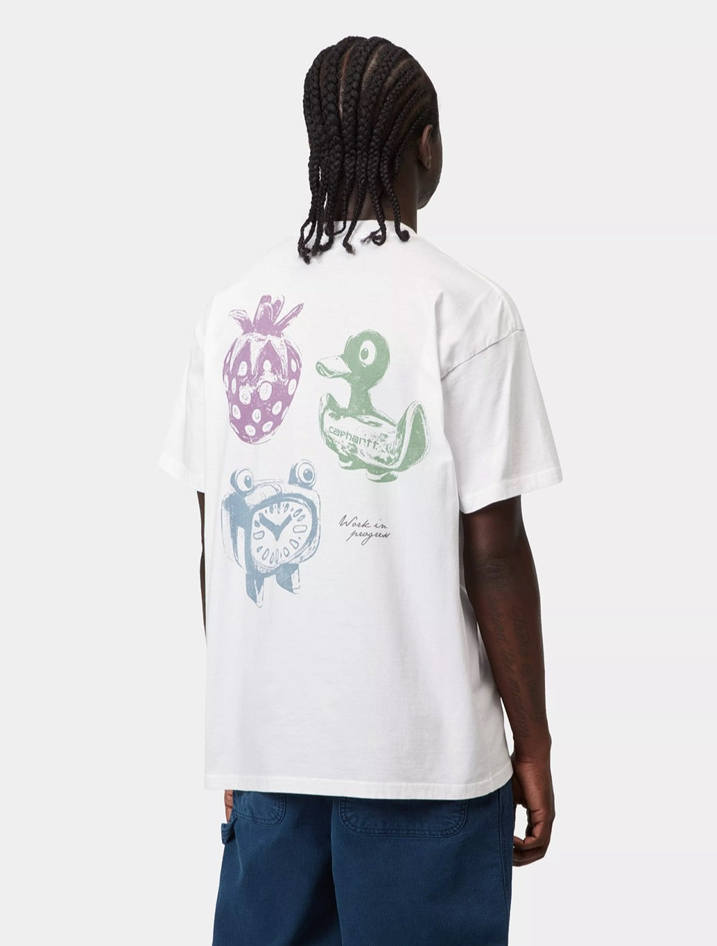 Carhartt WIP S/S Forma T-Shirt in White