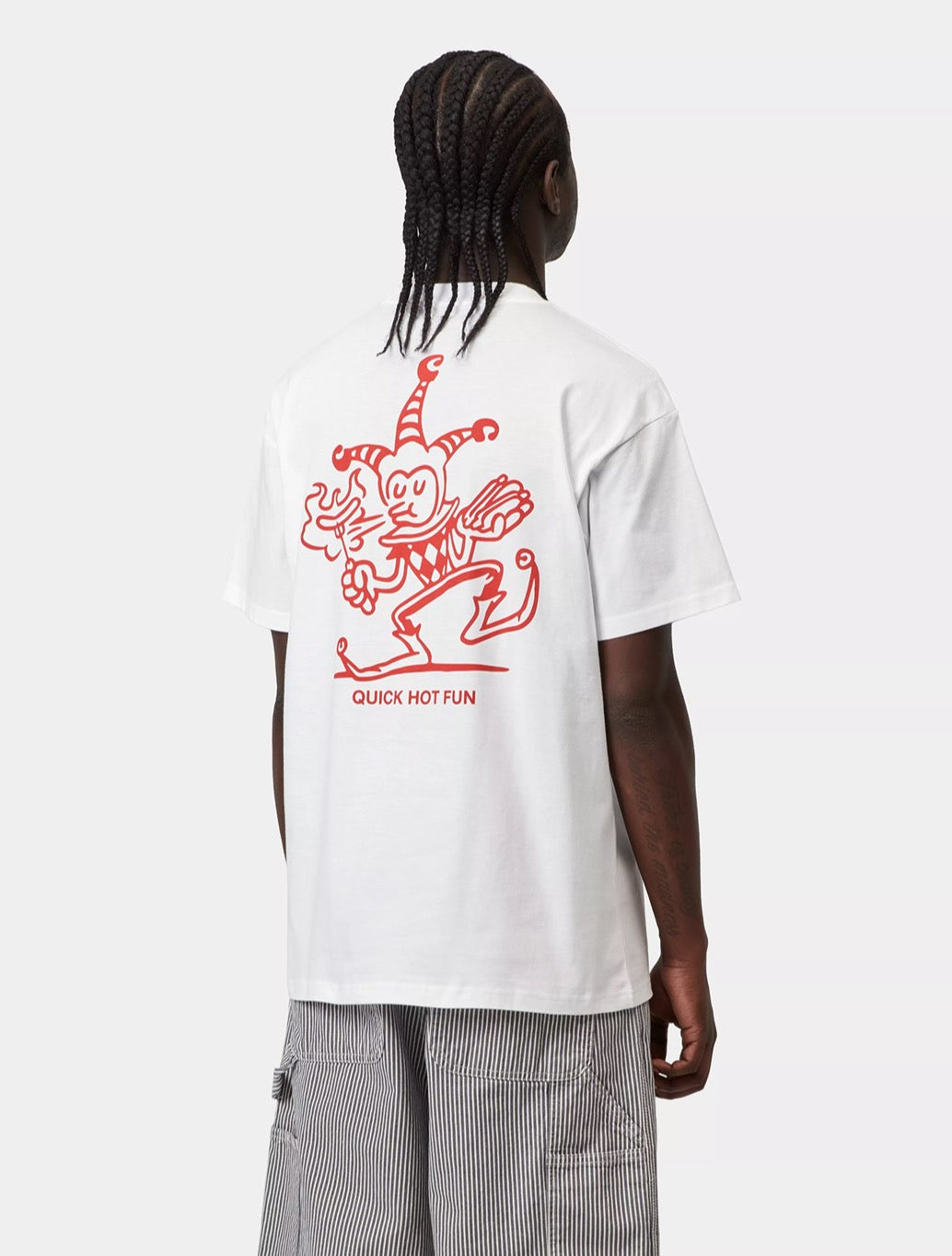 Carhartt WIP - Harlequin BBQ T-Shirt - White