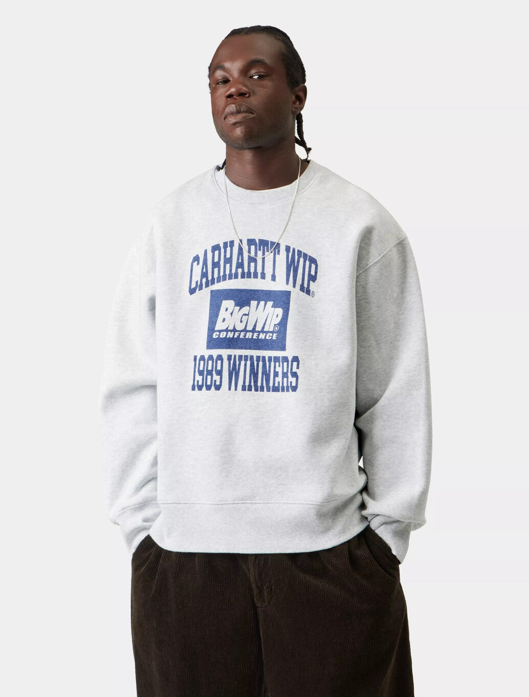 Carhartt WIP 1989 Winners Sweatshirt in Grey