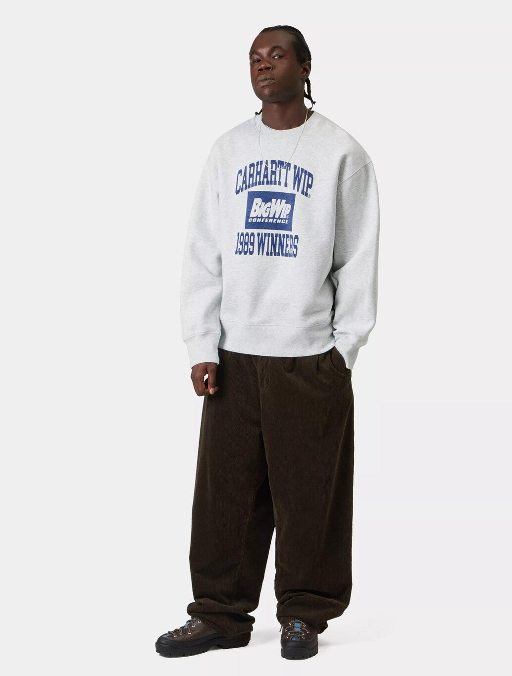 Carhartt WIP 1989 Winners Sweatshirt in Grey
