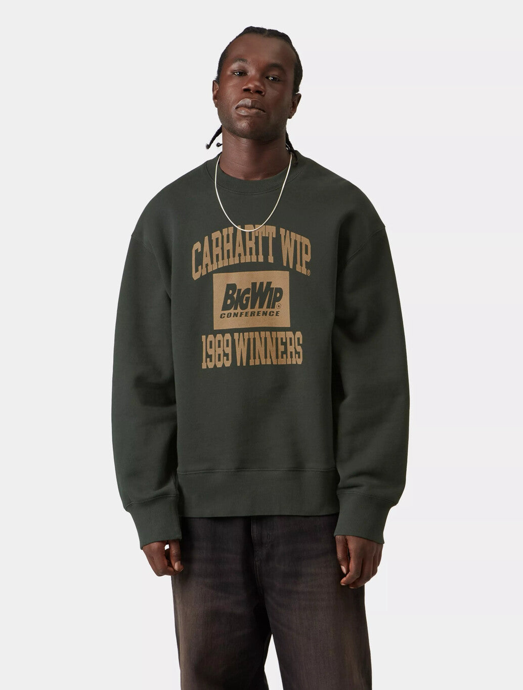 Carhartt WIP 1989 Winners Sweatshirt in Raven