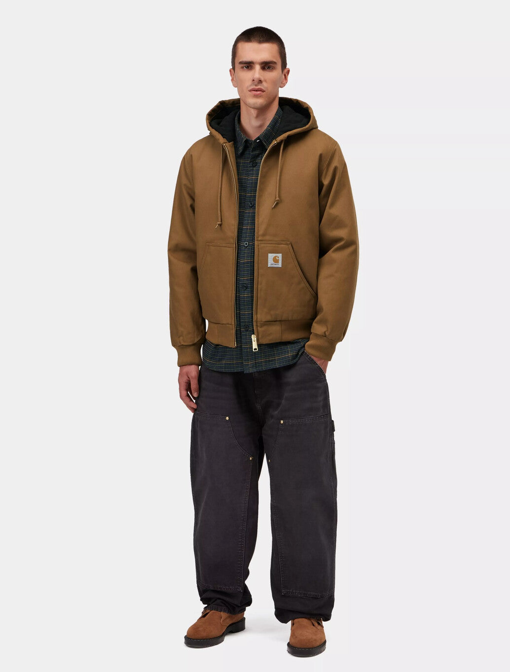 Carhartt WIP Active Jacket in Brown
