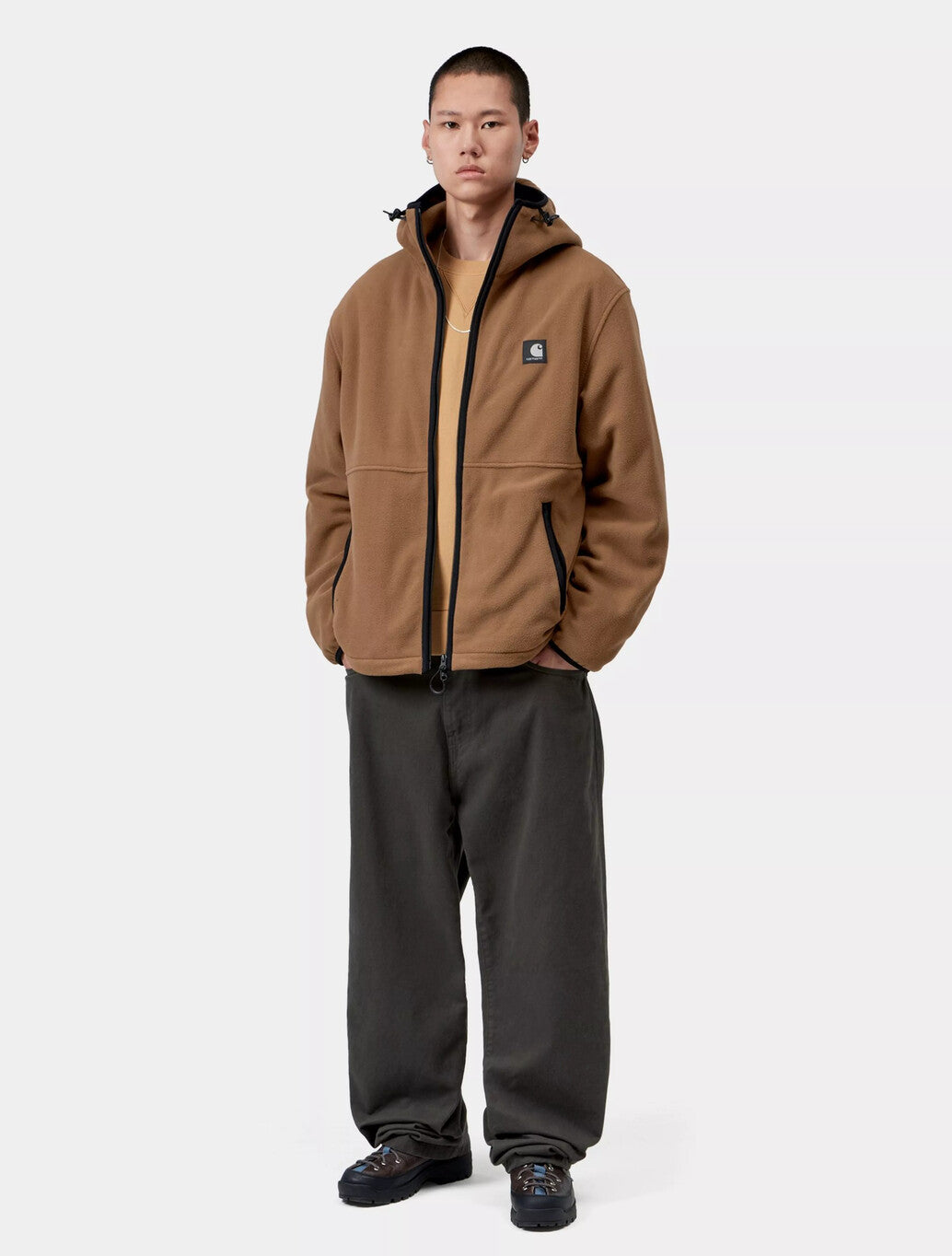 Carhartt WIP Blevin Liner in Brown
