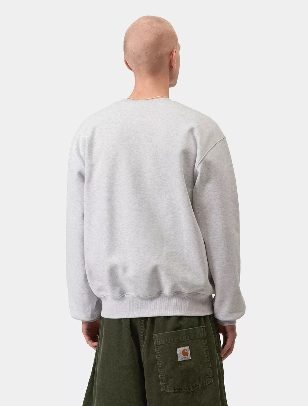 Carhartt WIP - Carhartt Logo Sweatshirt - Grey