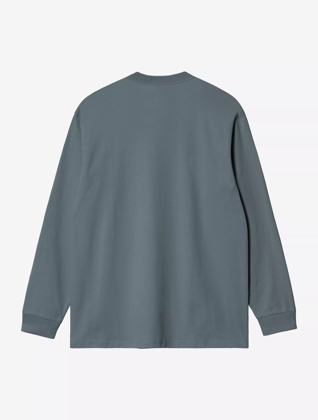 Carhartt WIP L/S Chase T-Shirt in Petrol Blue