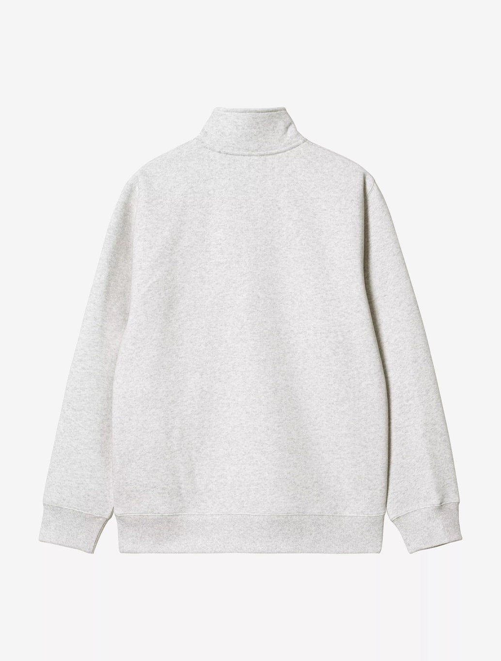 Carhartt WIP - Chase Neck Zip Sweatshirt - Light Grey