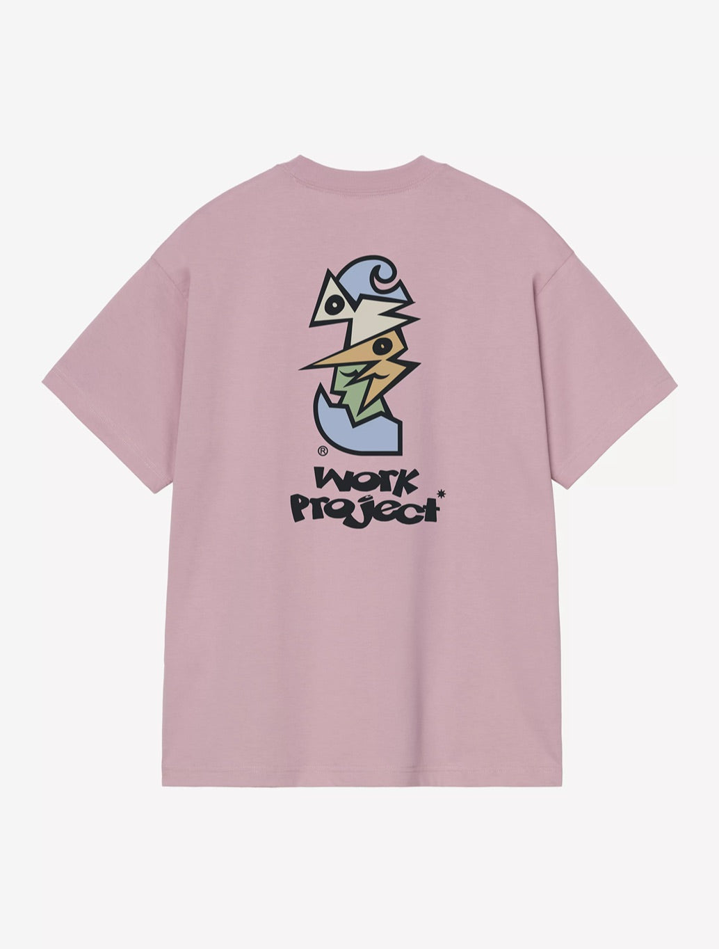 Carhartt WIP Cubist T-Shirt in Light Blush