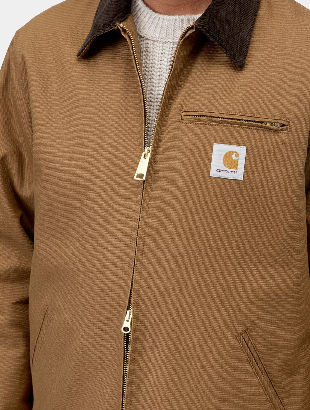 Carhart WIP Detroit Jacket in Brown