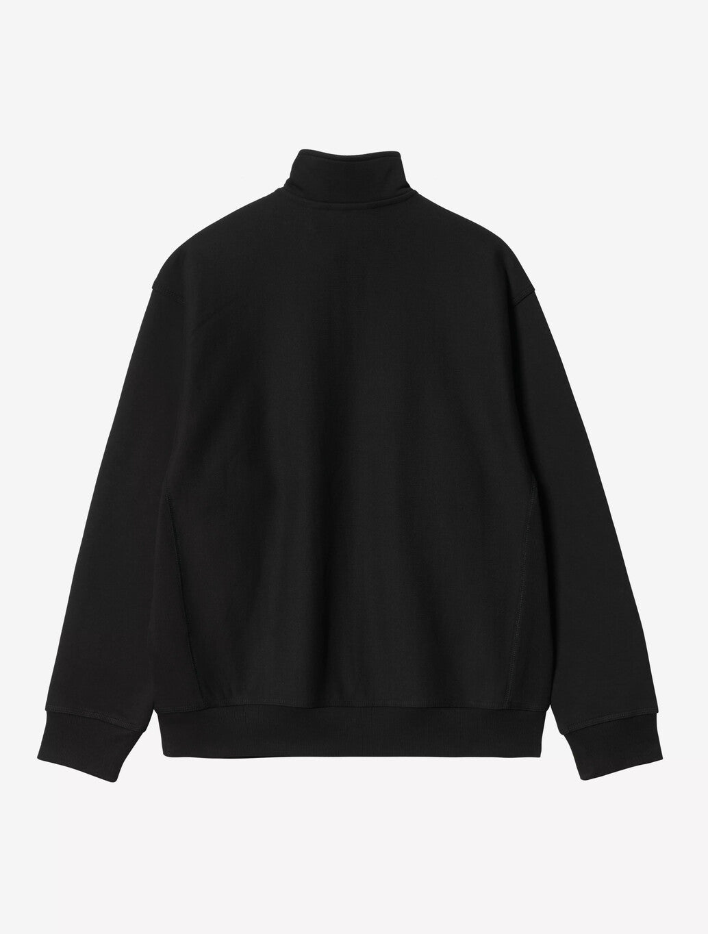 Carhartt WIP Half Zip American Script Sweatshirt in Black