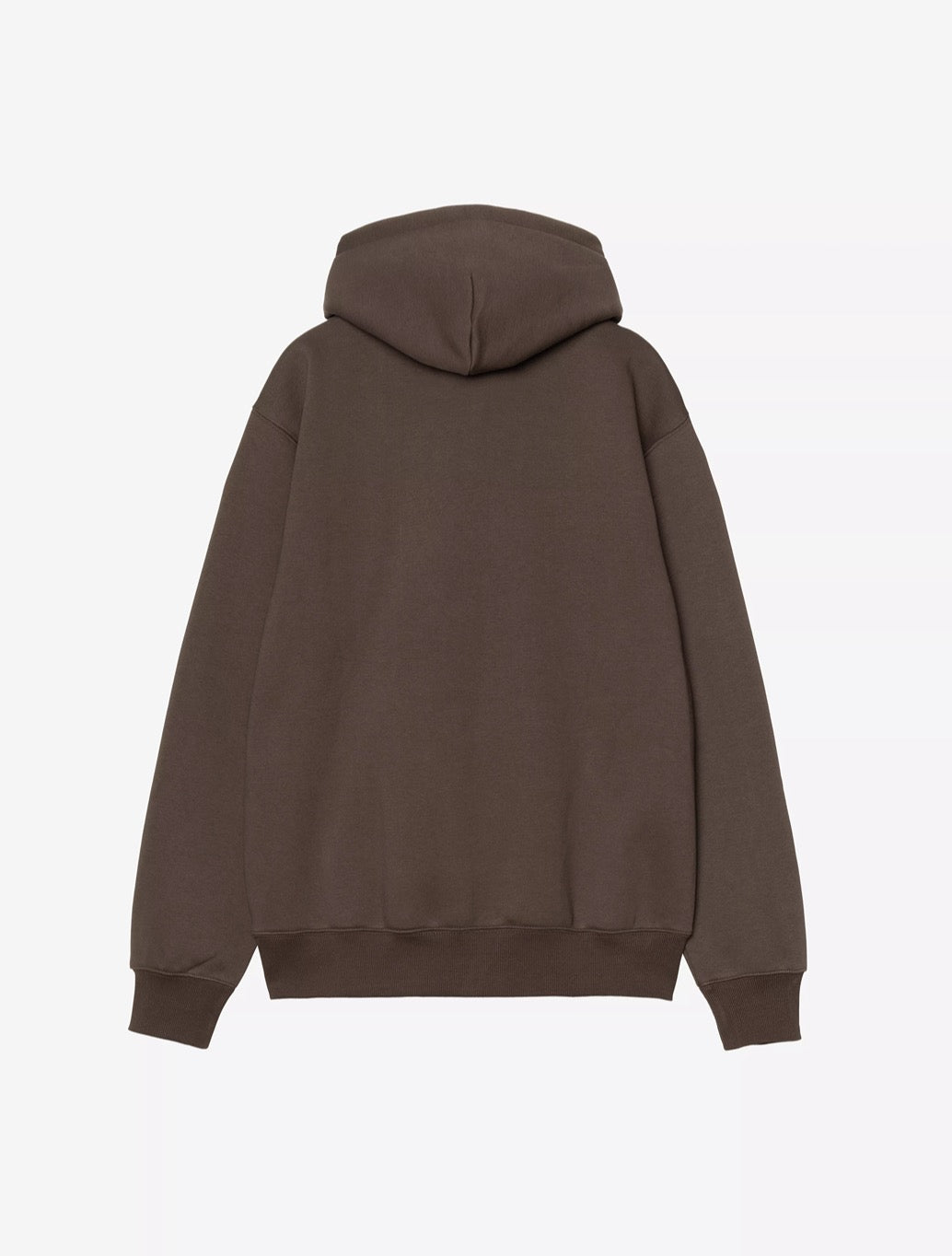 Carhartt WIP - Hooded Carhartt Logo Sweatshirt - Dark Brown