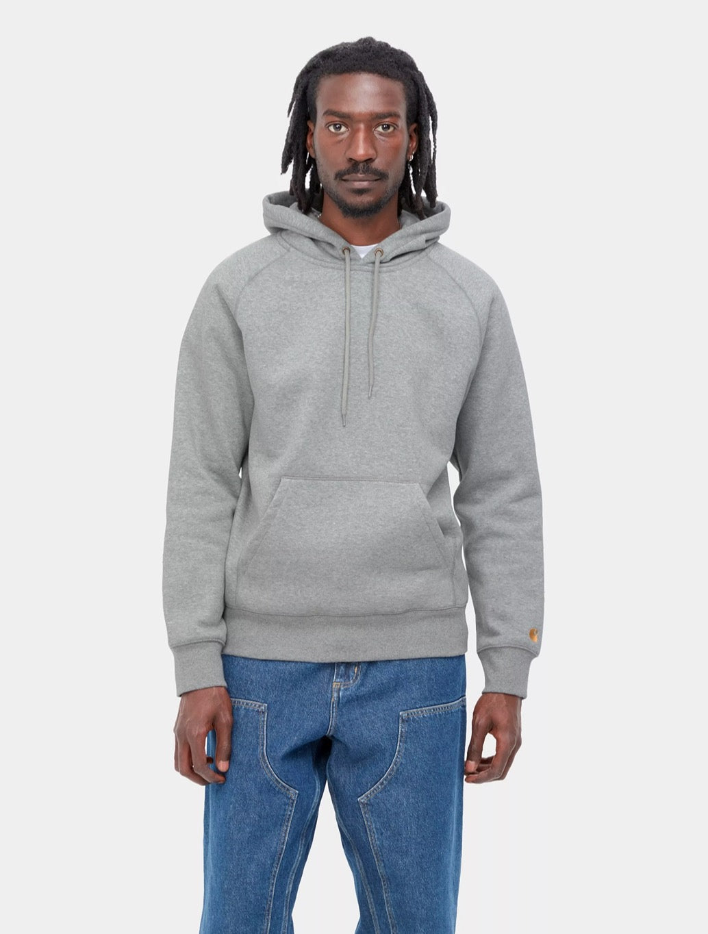Carhartt WIP - Hooded Chase Sweatshirt - Grey
