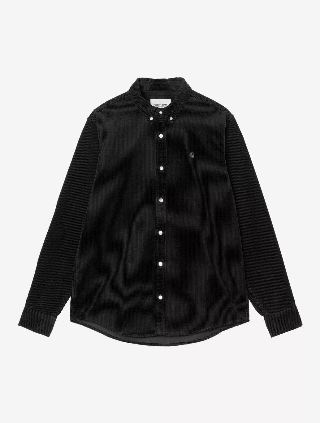 Carhartt WIP Madison Cord Shirt in Soot