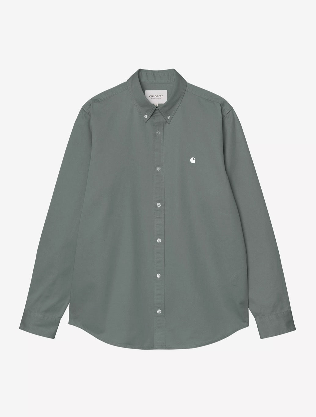 Carhartt WIP L/S Madison Shirt in Light Khaki