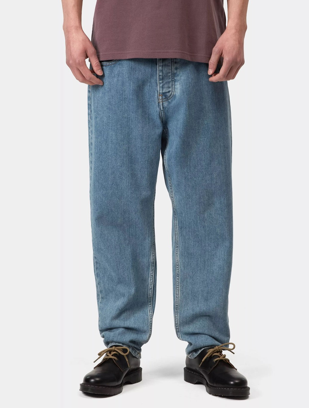 Carhartt WIP - Newel Denim Pants - Denim Light Blue