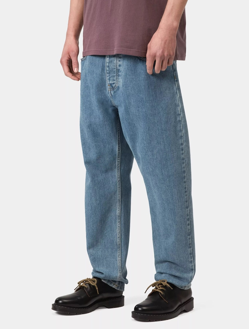 Carhartt WIP - Newel Denim Pants - Denim Light Blue