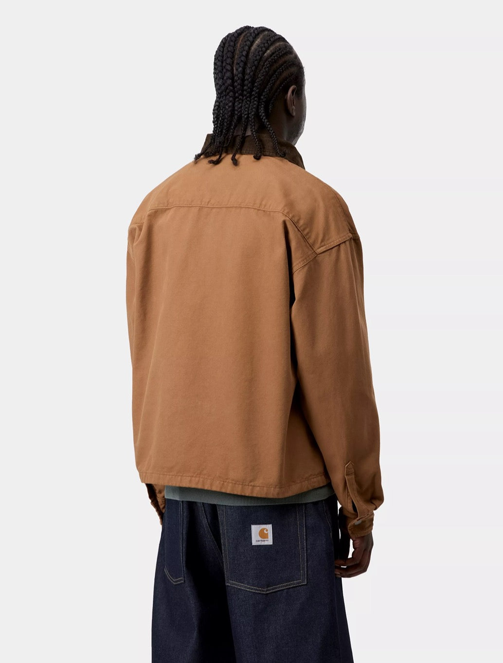 Carhartt WIP Prescott Shirt Jacket in Brown