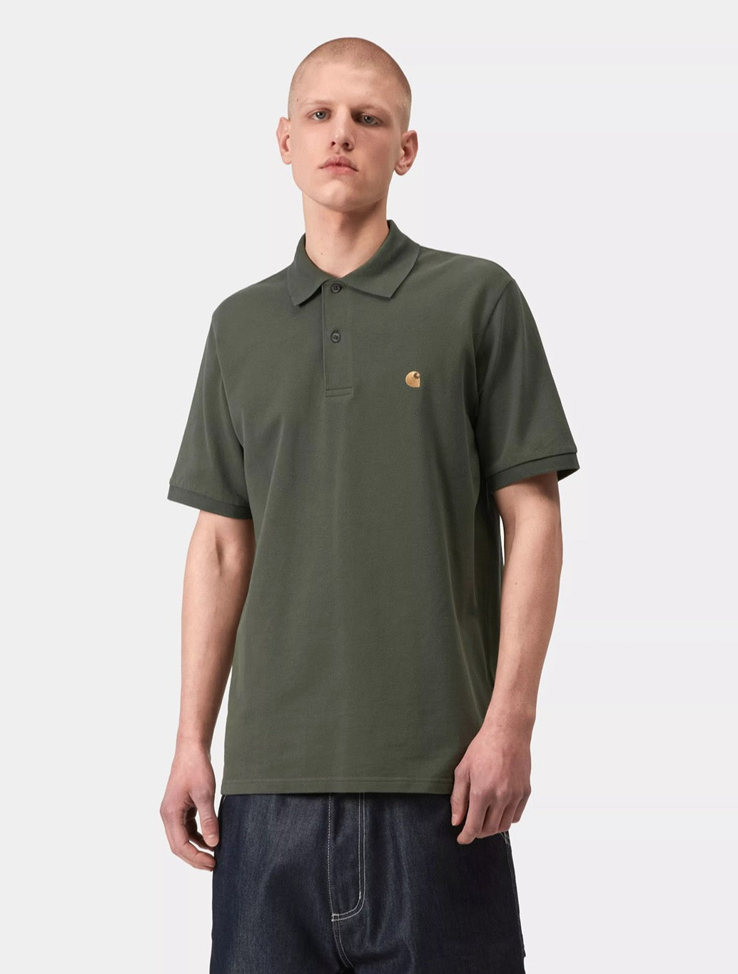 Carhartt WIP S/S Chase Pique Polo | Replay Menswear