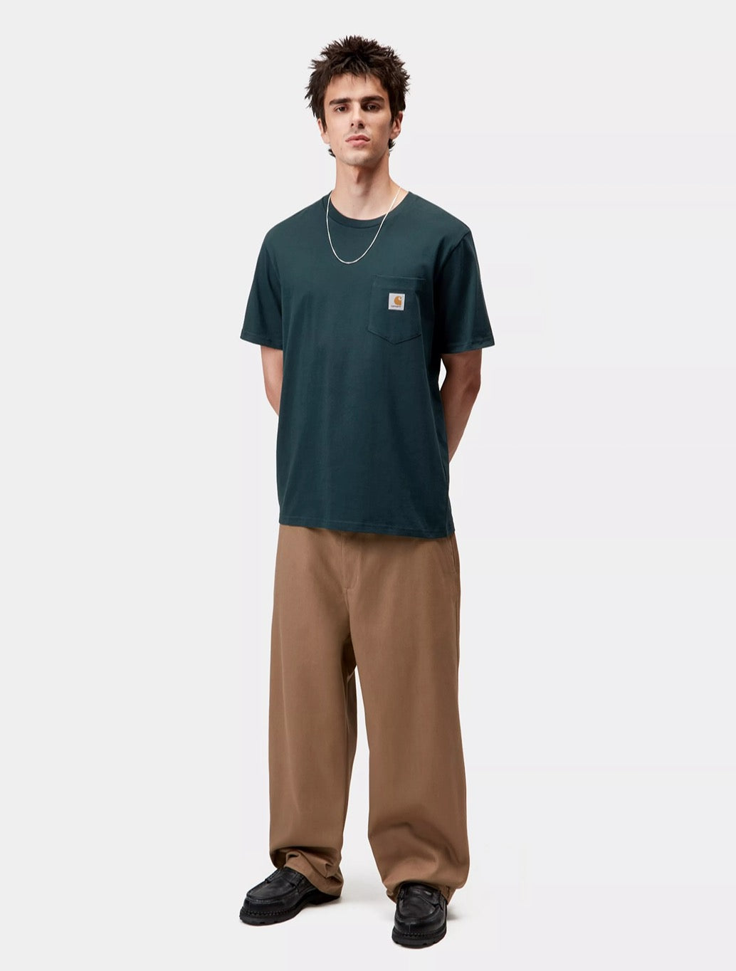 Carhartt WIP - S/S Pocket T-Shirt - Dark Green