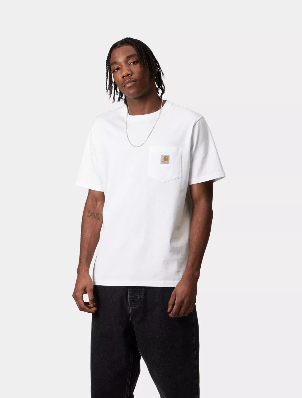 Carhartt WIP - S/S Pocket T-Shirt - White