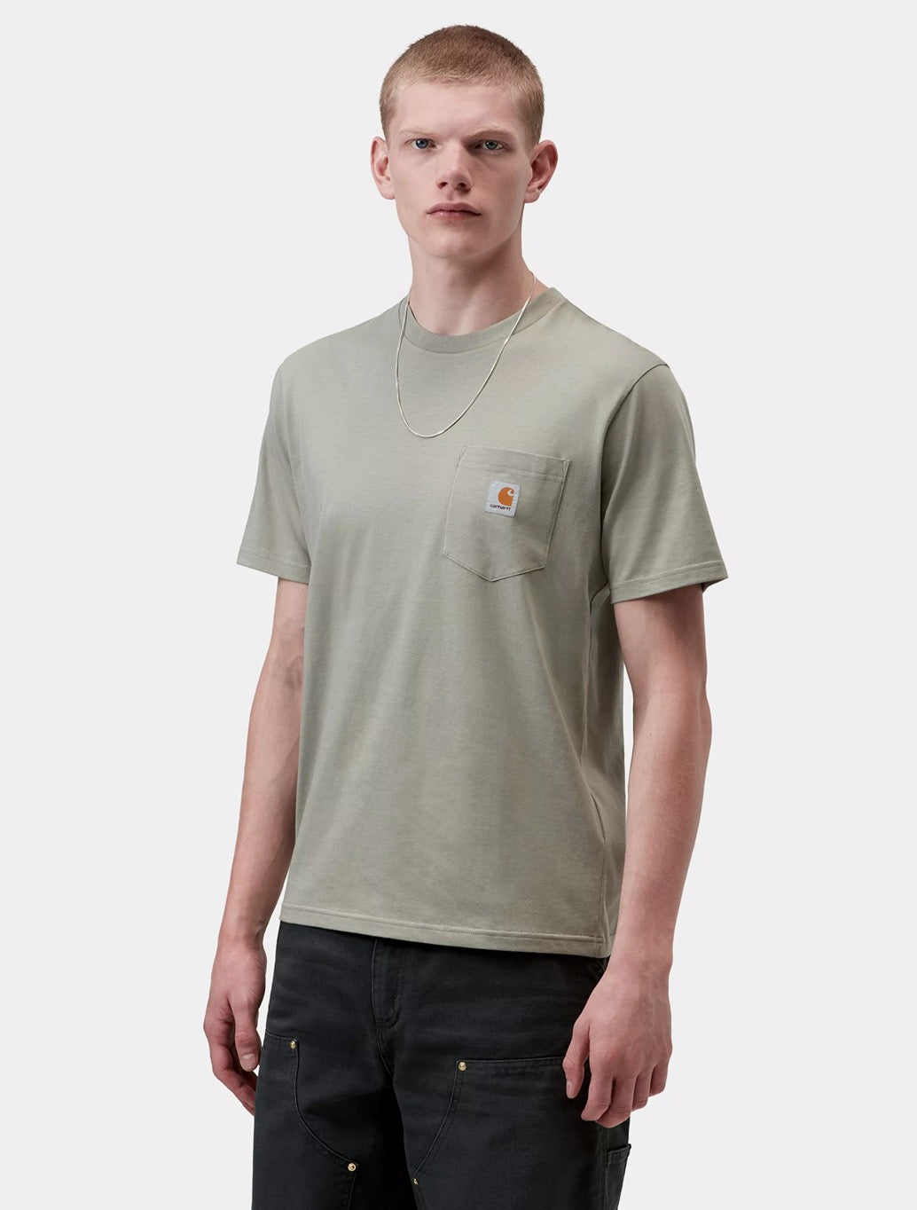 Carhartt WIP - S/S Pocket T-Shirt in Light Khaki