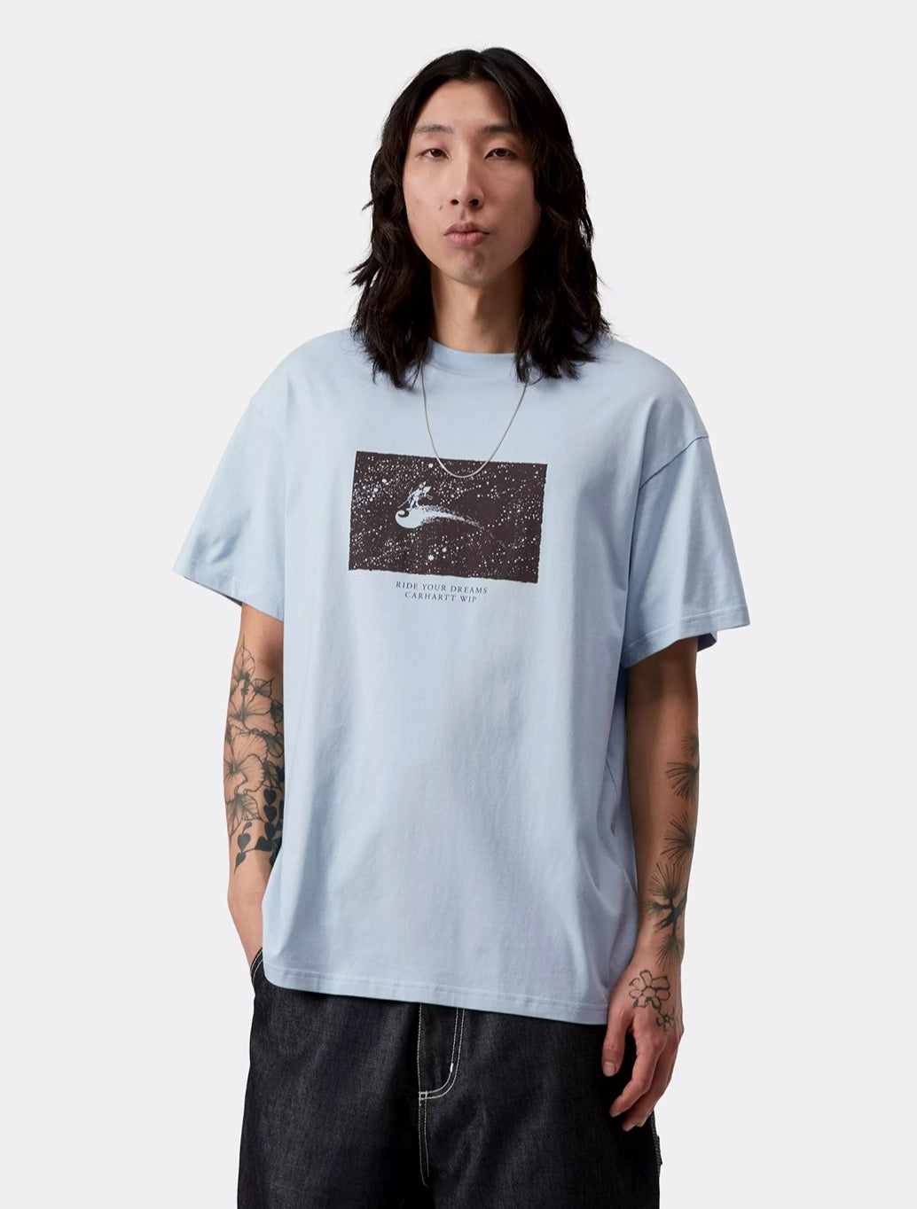 Carhartt WIP - S/S Ride Your Dreams T-Shirt - Light Blue