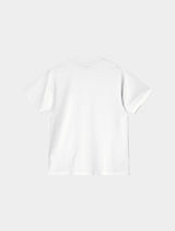 Carhartt WIP - S/S Script Embroidery T-Shirt- White