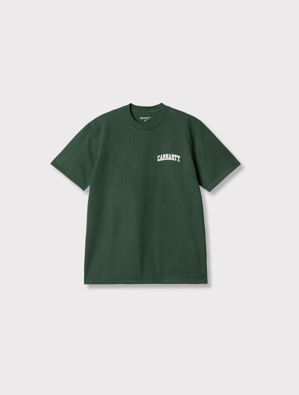 Carhartt WIP - S/S University Script Logo T-Shirt - Dark Green
