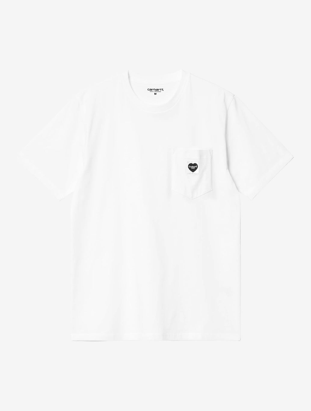 Carhartt WIP - S/S Pocket Heart T-Shirt - White