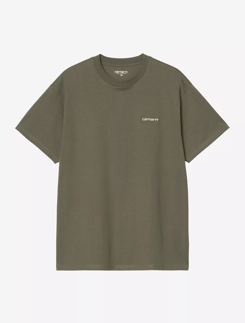 Carhartt WIP - S/S Script Embroidery T-Shirt - Khaki