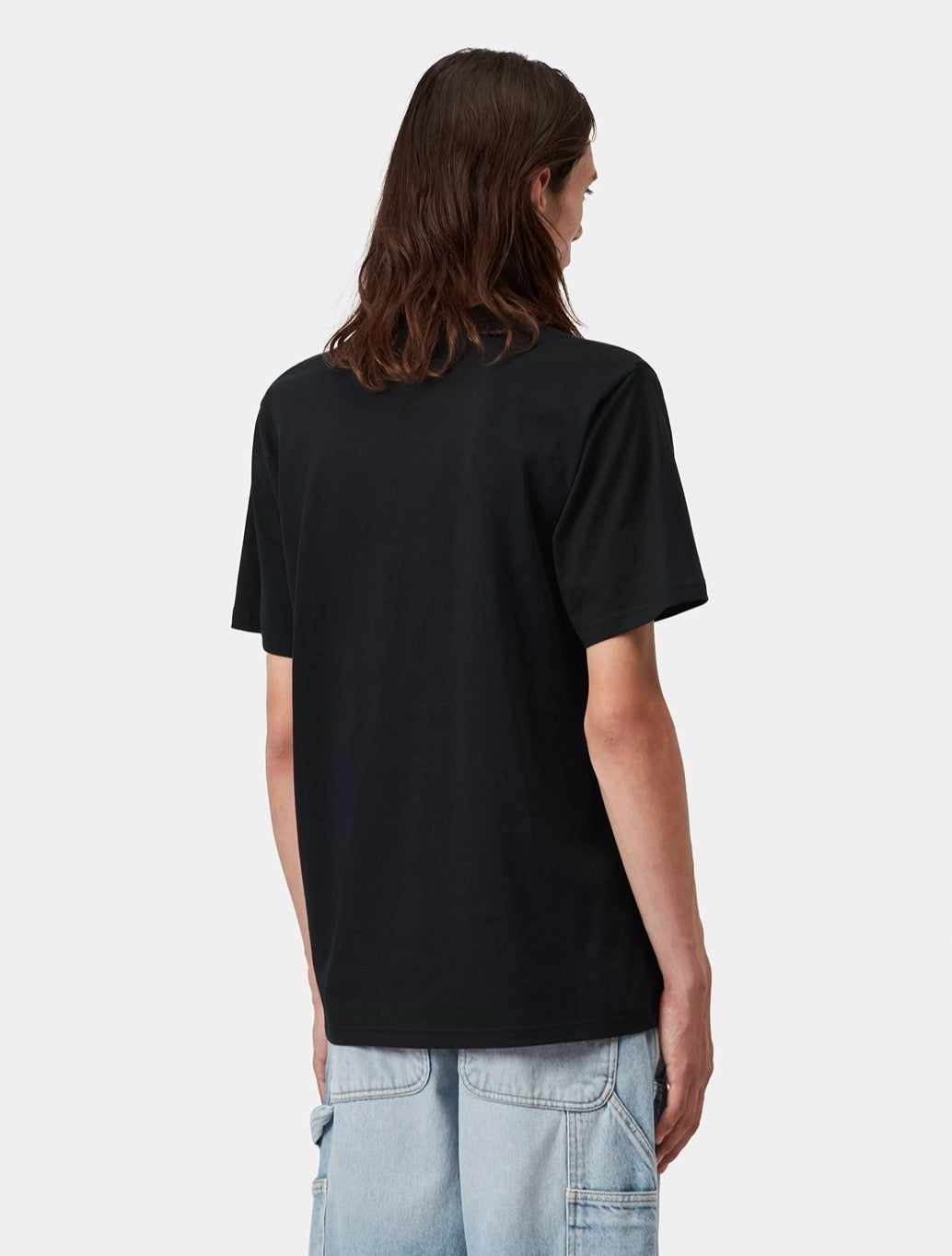 Carhartt WIP S/S Script T-Shirt - Navy
