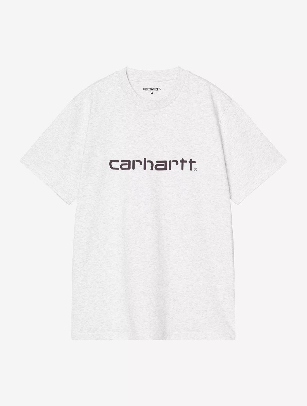 Carhartt WIP S/S Script T-Shirt - Light Grey