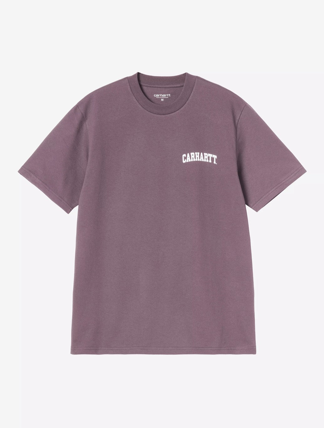 Carhartt WIP S/S University Script T-Shirt - Light Purple