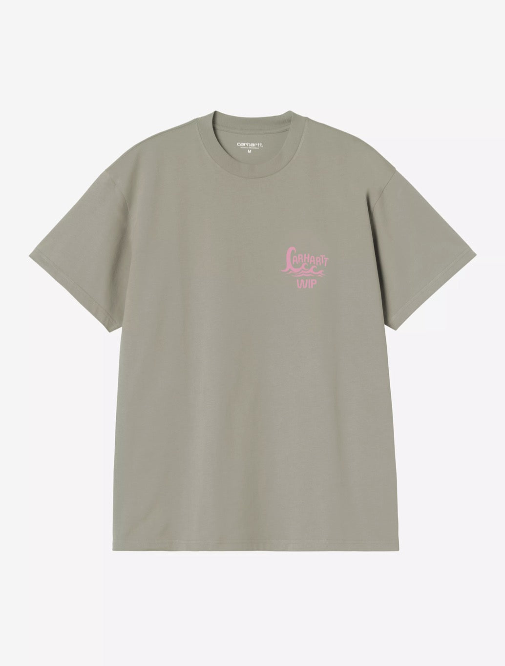 Carhartt WIP Waves T-Shirt in Light Khaki