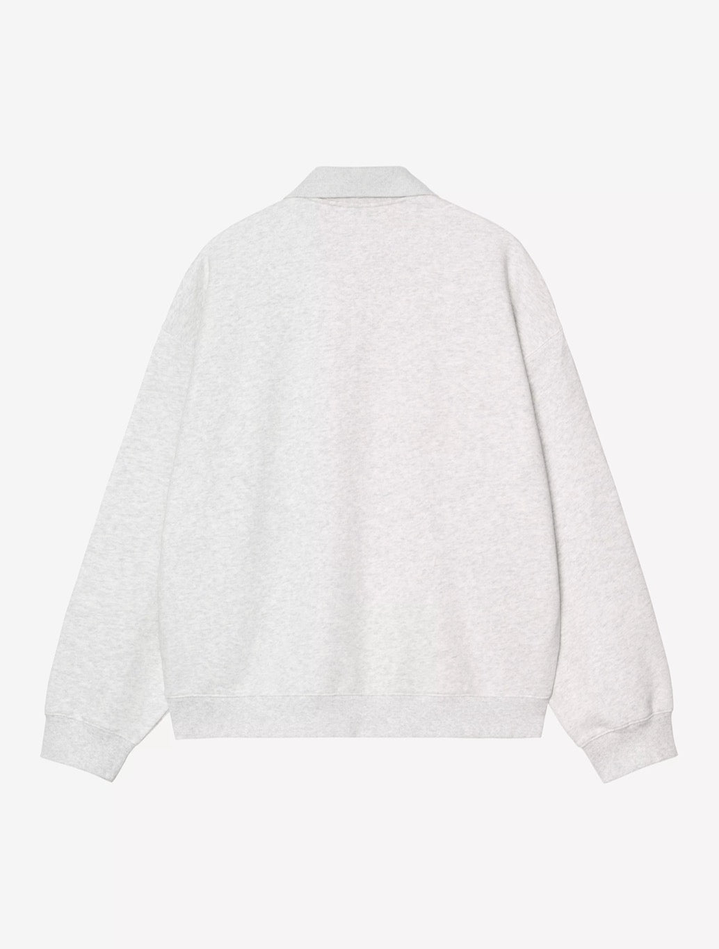 Carhartt WIP - WIP Label Polo Sweat - Light Grey