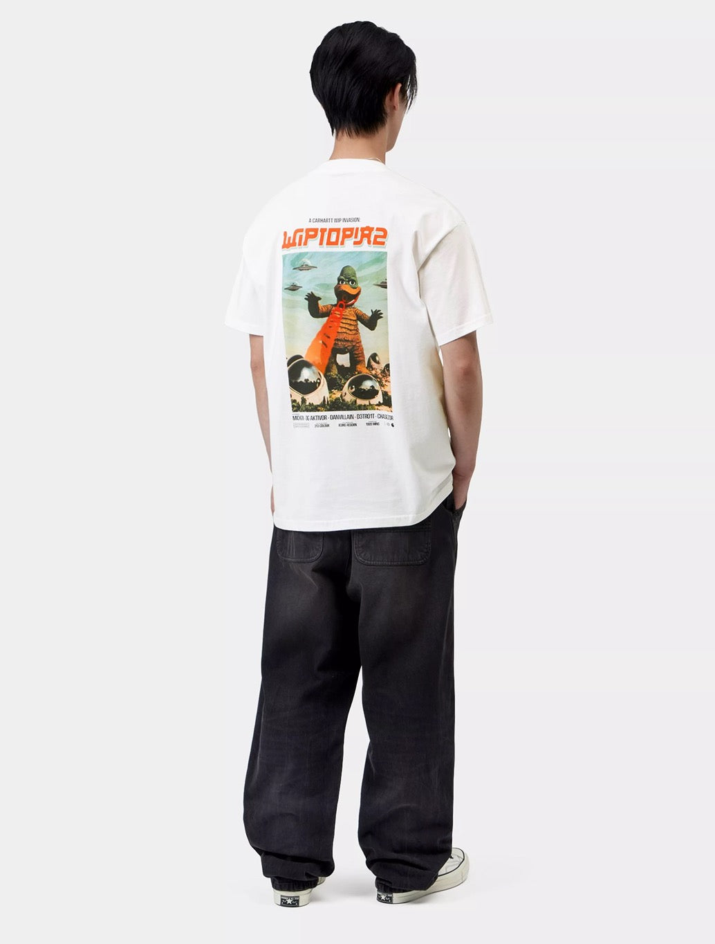 Carhartt WIP S/S Wiptopia II T-Shirt in White