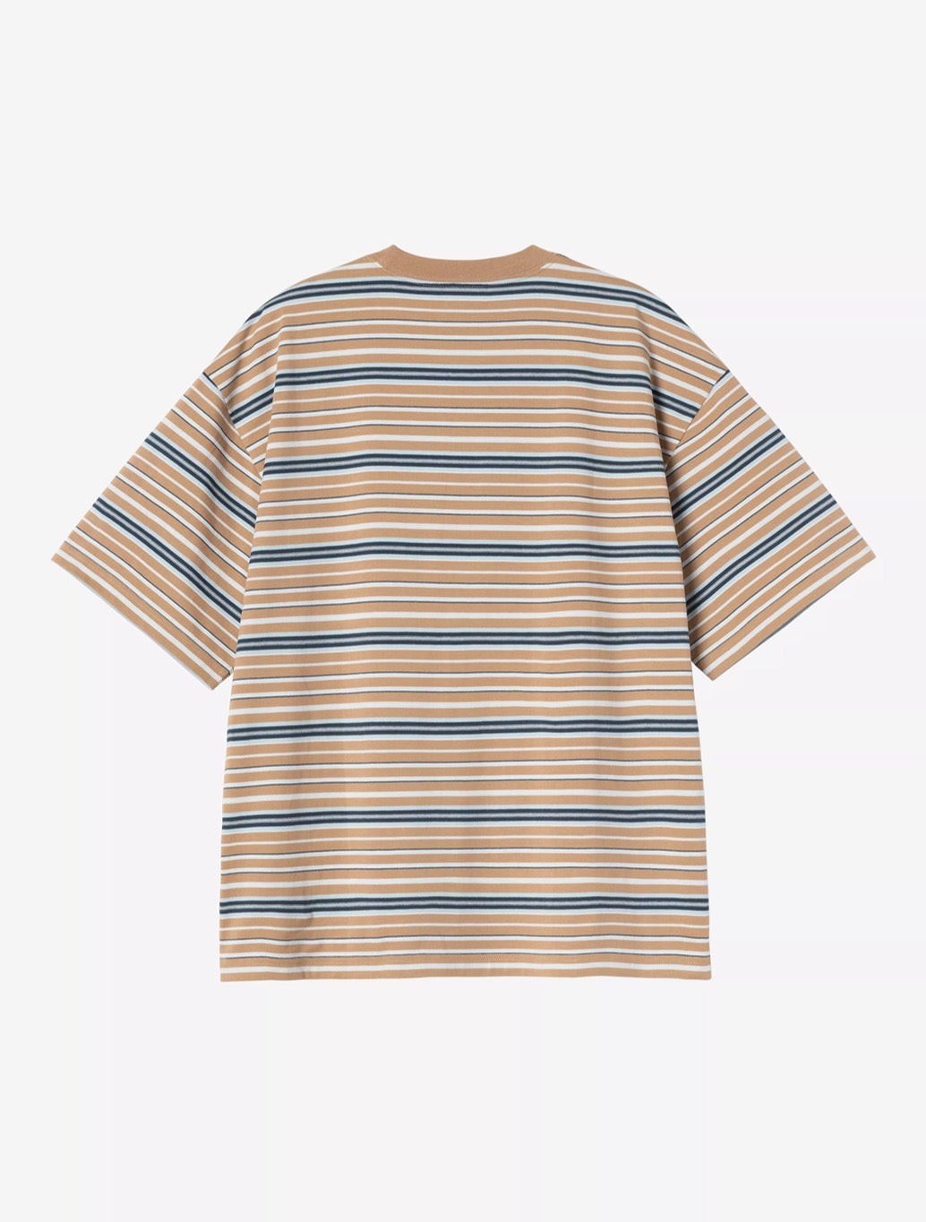 Carhartt WIP S/S Zane T-Shirt - Beige Stripe