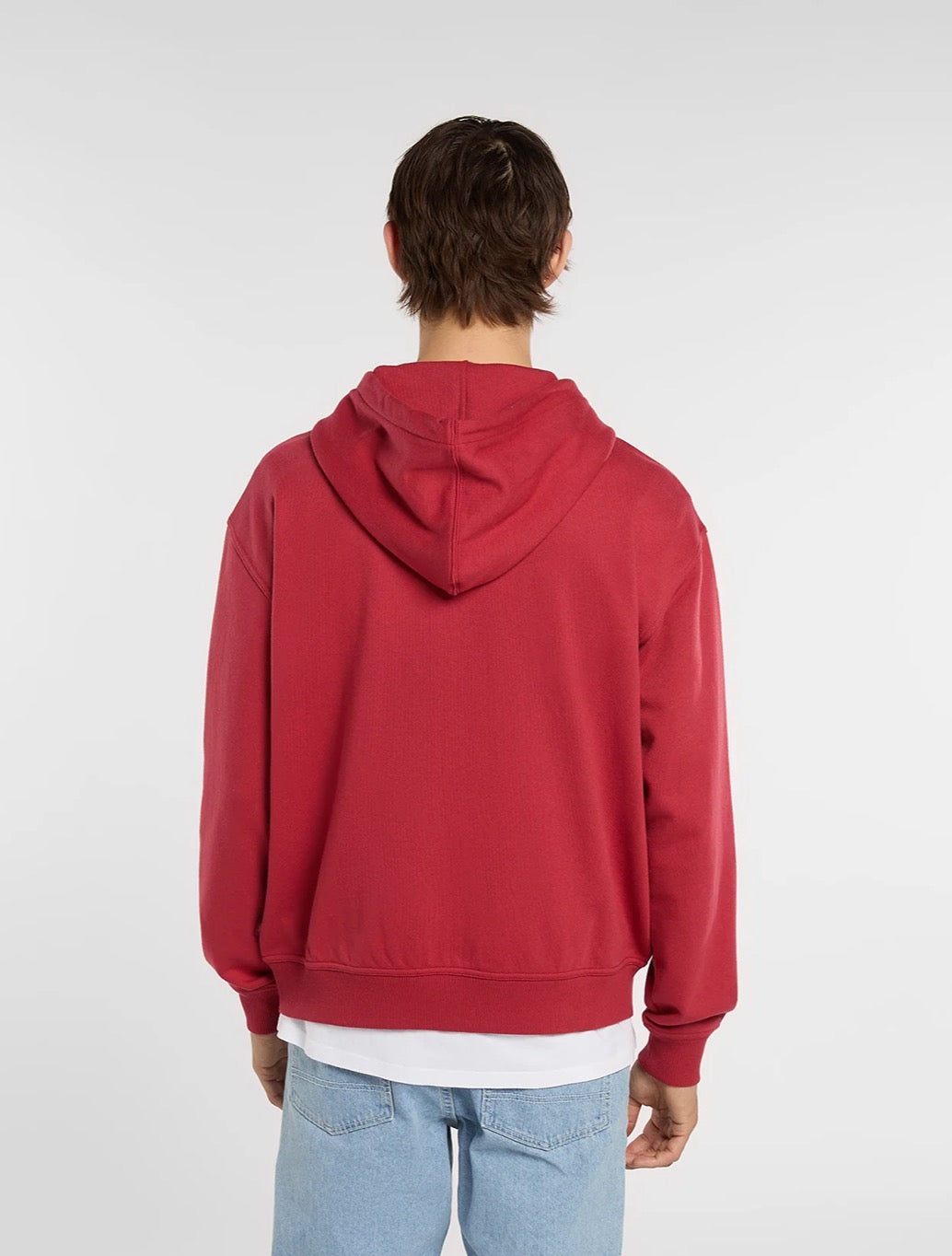 Dickies - Aitkin Zip Pullover Hoodie - Red