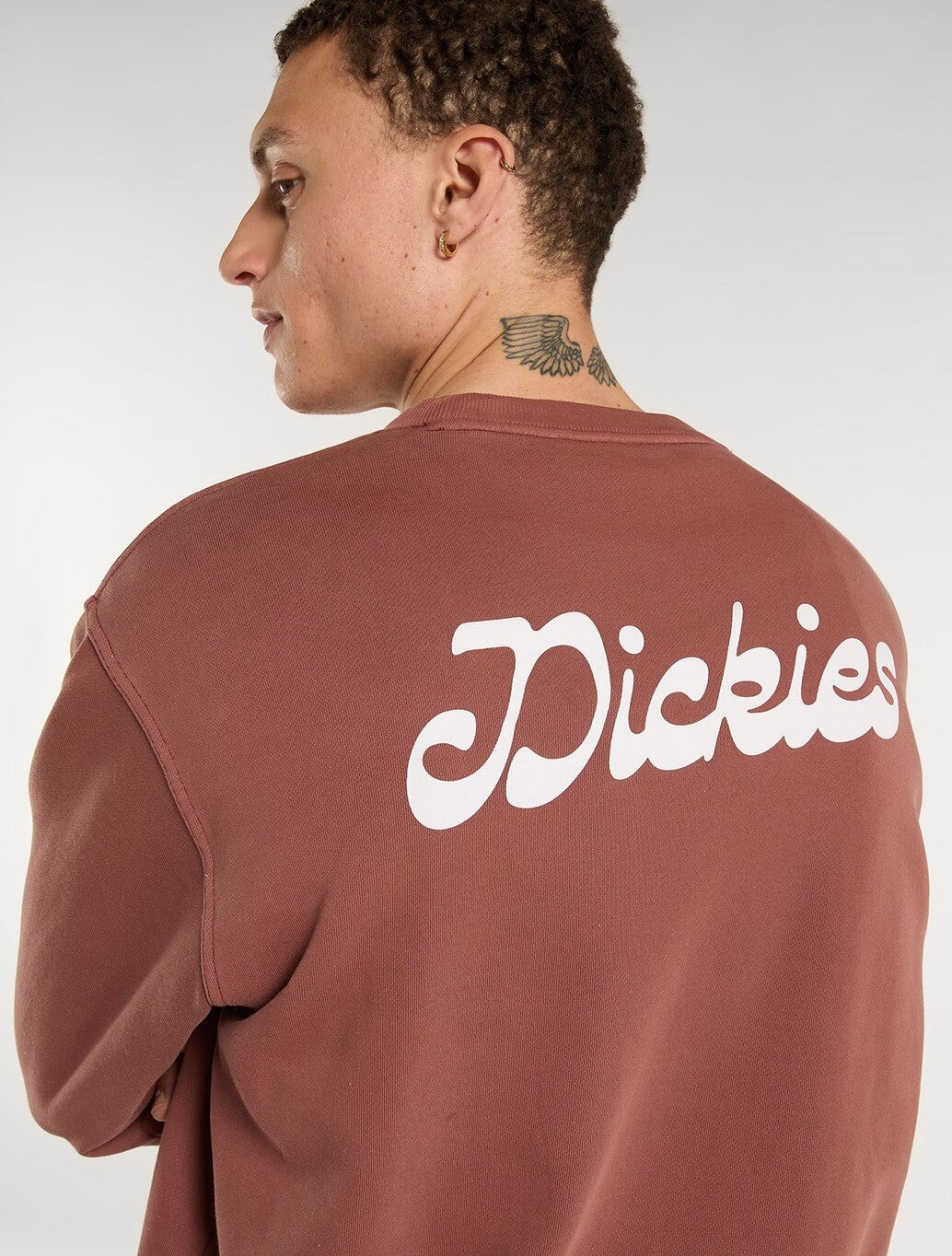 Dickies Cornville Sweatshirt in Maroon
